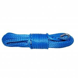 Cablu sintetic albastru POWERLINE 10mm x 25m fara carlig