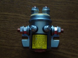 Releu, bobina, solenoid troliu la 300A-12V