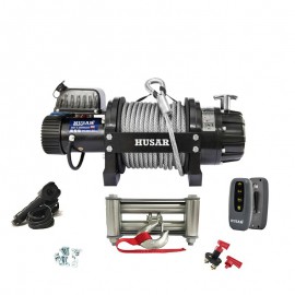 Troliu electric model nou HUSAR WINCH BST S 26000 lbs (trage 11793 kg) la 24V